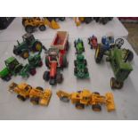 Assorted Tractor models, some as found