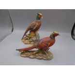 Pheasant by Kowa and smaller pheasant The Chancery collection (broken tail and grass blade)