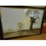 Frosty Mourning Gerald Coulson framed print 50 x 75 cm