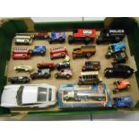 Box of Assorted Diecast Models