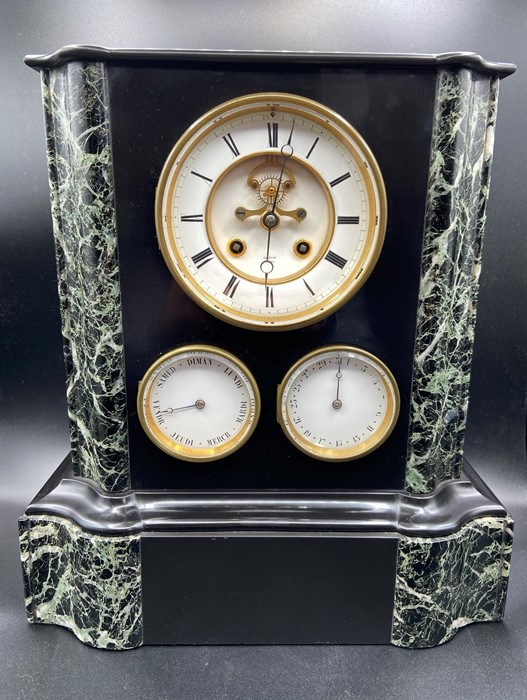 Malecot a Paris were working in the early to mid 19th Century and this clock would date to circa