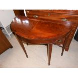 Demi Lune Hall Table