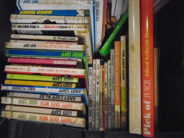 2 boxes of books including lots of Any Capp books, Dandy, Beezer, Disney etc - Image 2 of 5