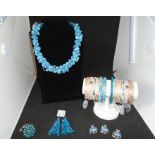 costume jewellery surplus stock from local jewellers, all new and unworn to include bracelets,