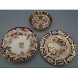 Royal crown Derby 3 small plates/ dish (2 at 16cm and 1 at 12cm)