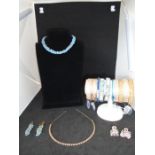 costume jewellery surplus stock from local jewellers, all new and unworn to include bracelets,