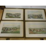 A Set of J Harris Steeple Chase Engravings by A.Alken 7 1/2 x 4 1/2