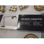 Daylight Magnifyer D23001 Hobbyists Craftsmen Needleworkers Boxed and new