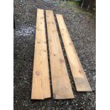 5 Pine Boards between 350 and 400 cm long