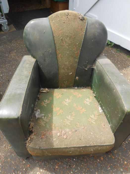 Vintage 1930s Armchair - Image 6 of 7