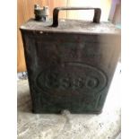 Vintage Esso Spirit Can with brass BP Cap