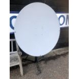 Large Ground Standing Satellite Dish