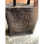 Vintage Motor BP Spirit Can with brass Pratt’s Cap