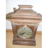 Antique Bracket Clock with key