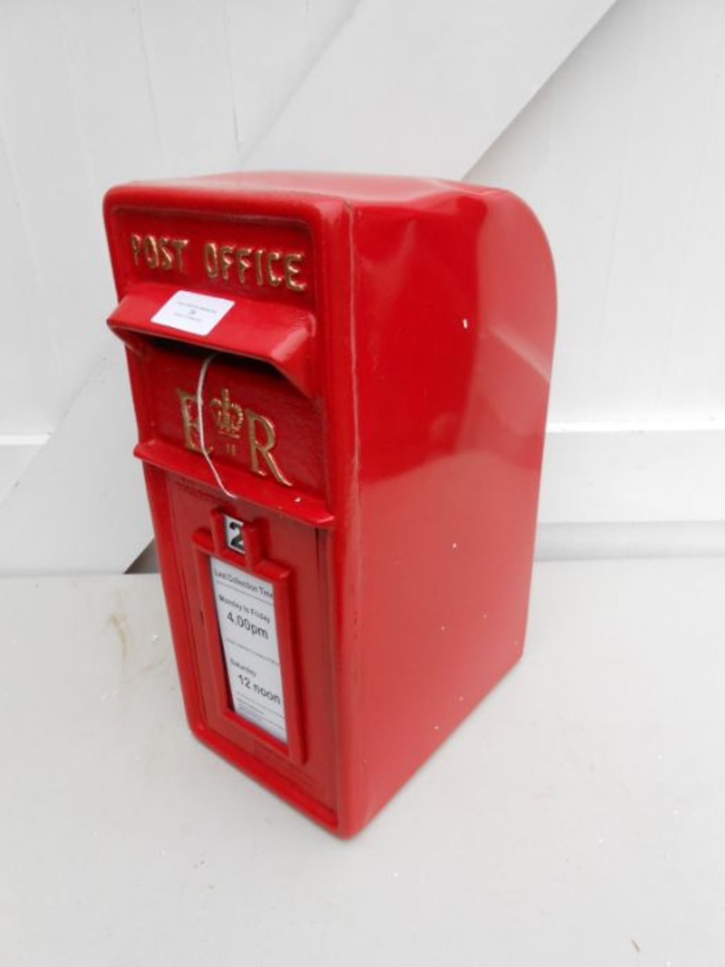 Red Royal Mail post box - Image 2 of 2