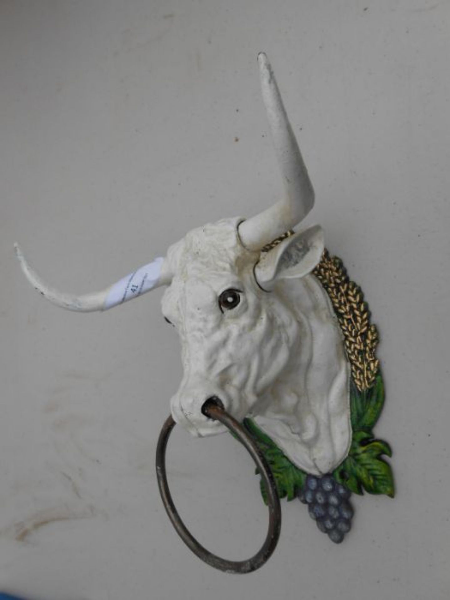 Cow head cast iron