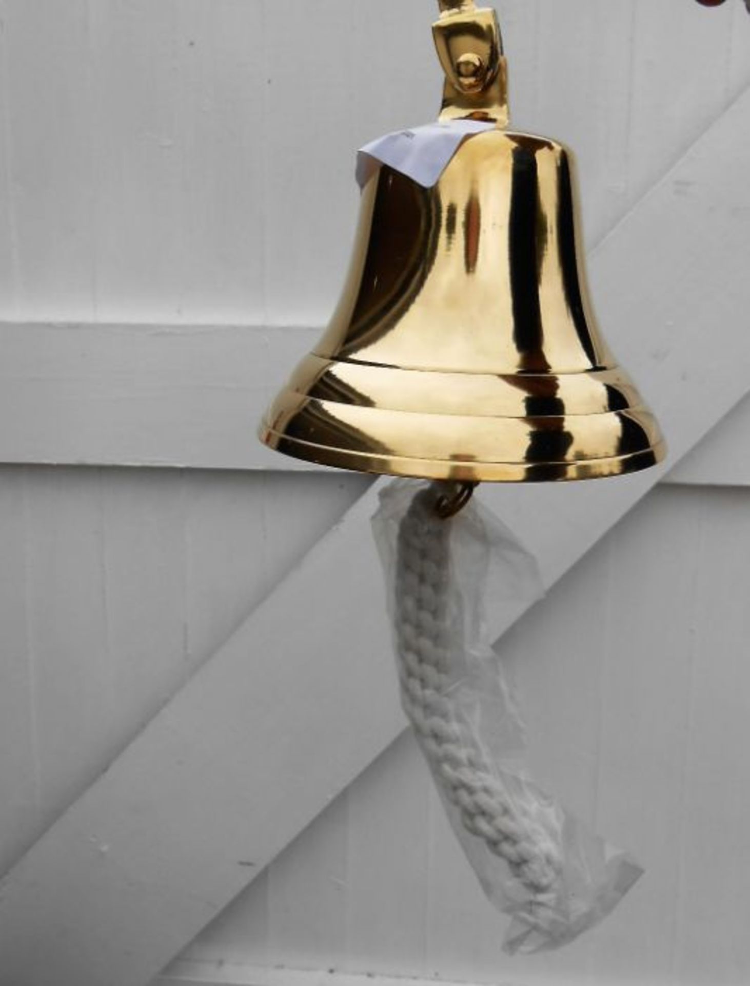 6" brass bell - Image 2 of 2