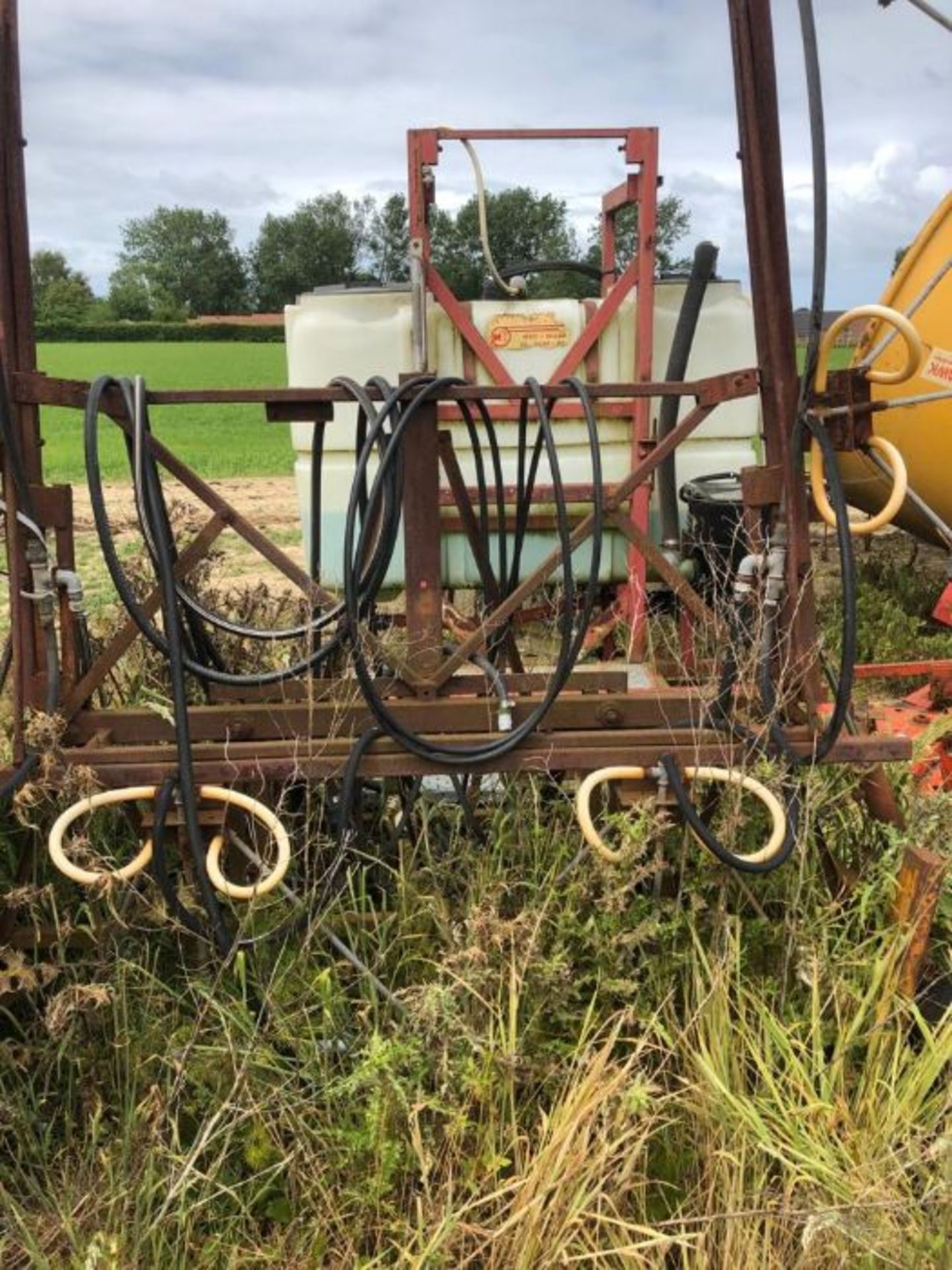 Front mounted with rear mounted tank, strawberry sprayer - Image 2 of 2