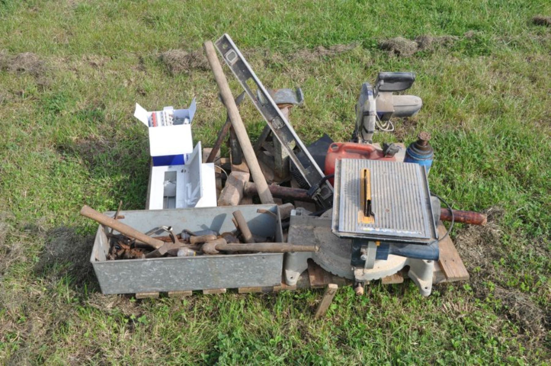 Assorted workshop tools