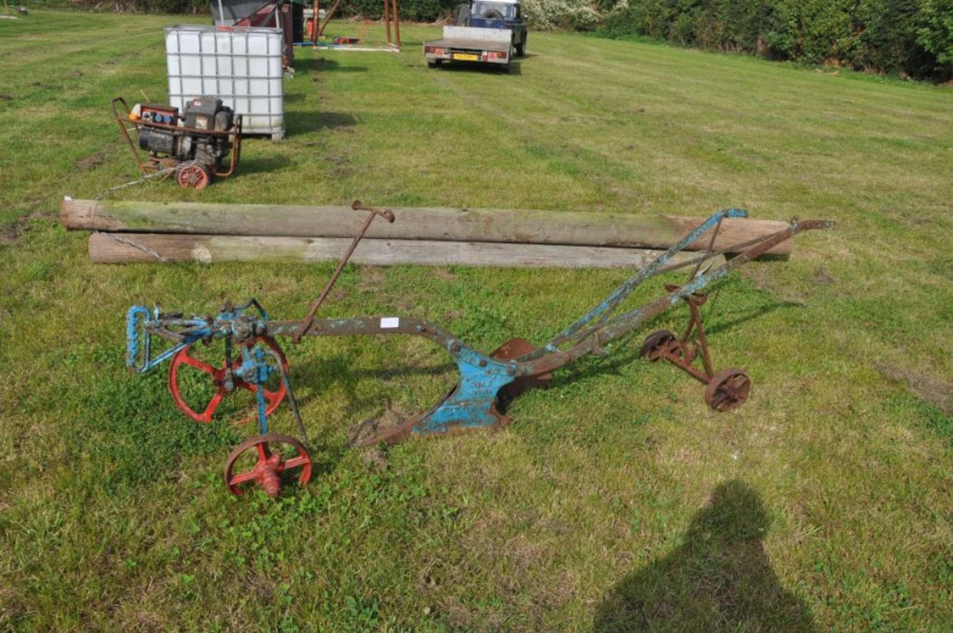 Vintage Suffolk plough