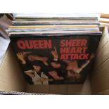 Great lot of 33 Rock LP's Queen Focus Beat Prince all pictured Superb lot of vinyl LP's including