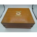 Vintage Corona special typewriter in wooden case ( Elham's Bantam model duplicator)