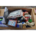 Box of retro toys