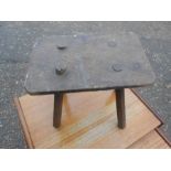 Antique Milking Stool