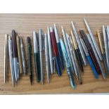 Assorted Pens including Parker