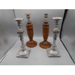 2 pairs of candlesticks