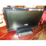 Sony Bravia 18 inch TV with remote ( house clearance )
