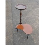 Small Retro Table and Pot Stand