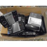 Box of 8 Mitel office phones