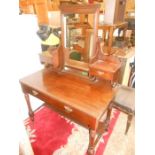 Victorian Mahogany Dressing Table 106 x 54 cm