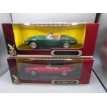 Jaguar E- type 1971 boxed models by Road Signature