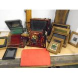 Thornton Pickard vintage imperial triple extension box camera outfit. Mahogany and brass, Rising/