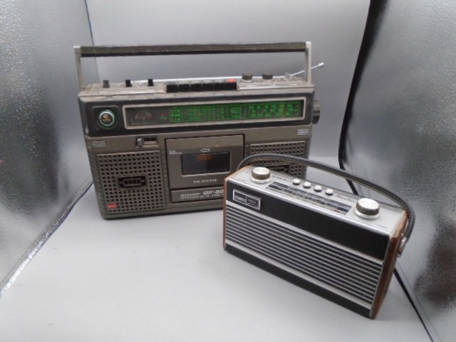 Roberts rambler 2 radio and sharpGF80/80