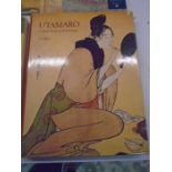 Book on Utamaro colour prints and paintings