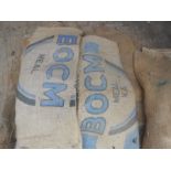 Qty of Vintage Hessian Sacks ( half stillage full , stillage not included )