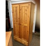 Modern Pine Wardrobe