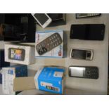 Box of Assorted Mobile Phones etc ( a/f )