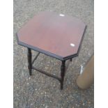 Mahogany side table