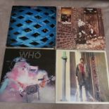 The Who Great lot of 4 Vinyl Albums Tommy(original) Quadrophenia Meaty Beaty The Story of Amazing