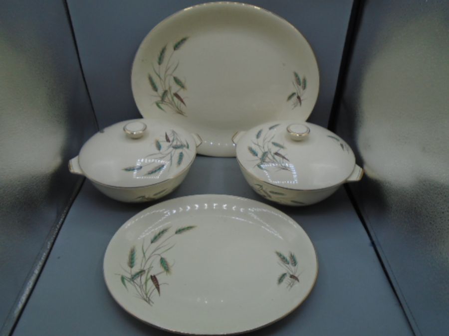 Alfred Meakin oval platters and 2 terrines