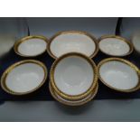 Solian ware pottery desert set