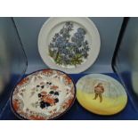 Royal Doulton 'falstaff' plate, early Doulton dish and plate