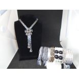 costume jewellery surplus stock from local jewellers, all new and unworn to include bracelets,