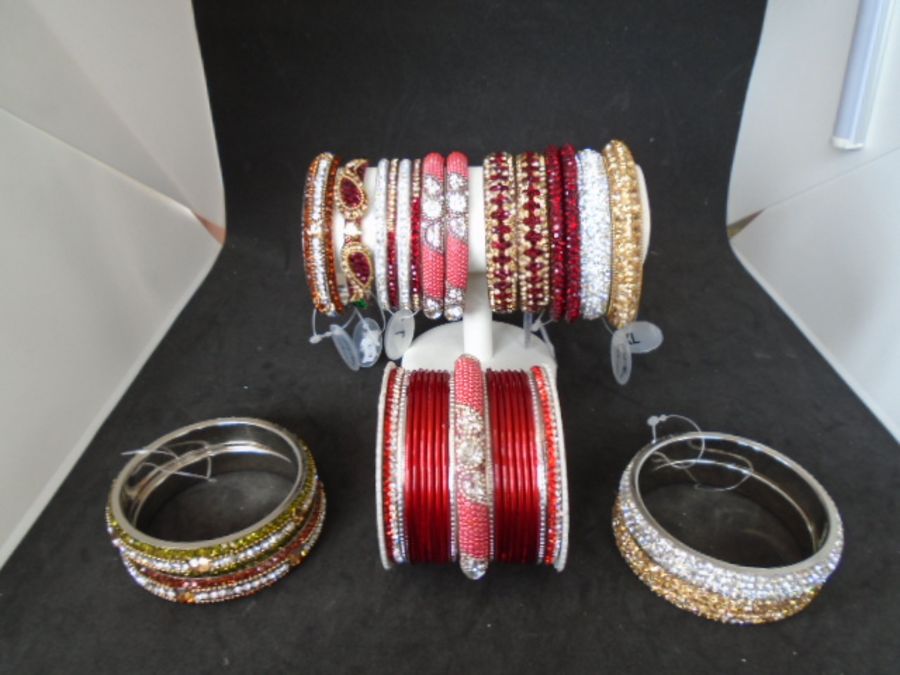 costume jewellery surplus stock from local jewellers, all new and unworn to include bracelets