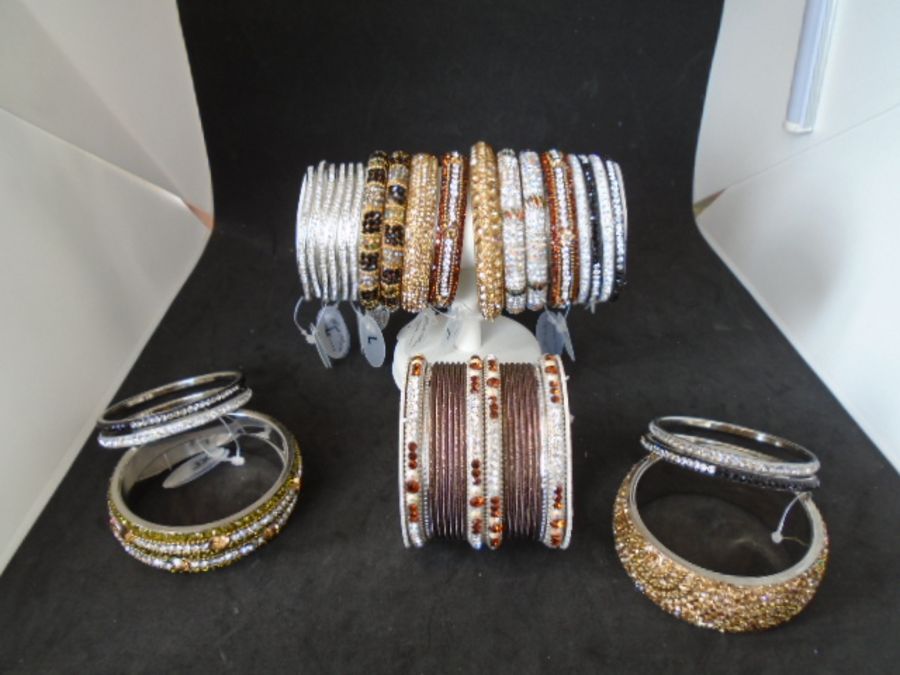 costume jewellery surplus stock from local jewellers, all new and unworn to include bracelets