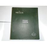 The Meteor Stamp album - contains approx.90 pages of 20th C stamps from around the world (a few 19th
